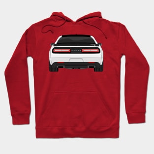 HELLCAT REAR WHITE Hoodie